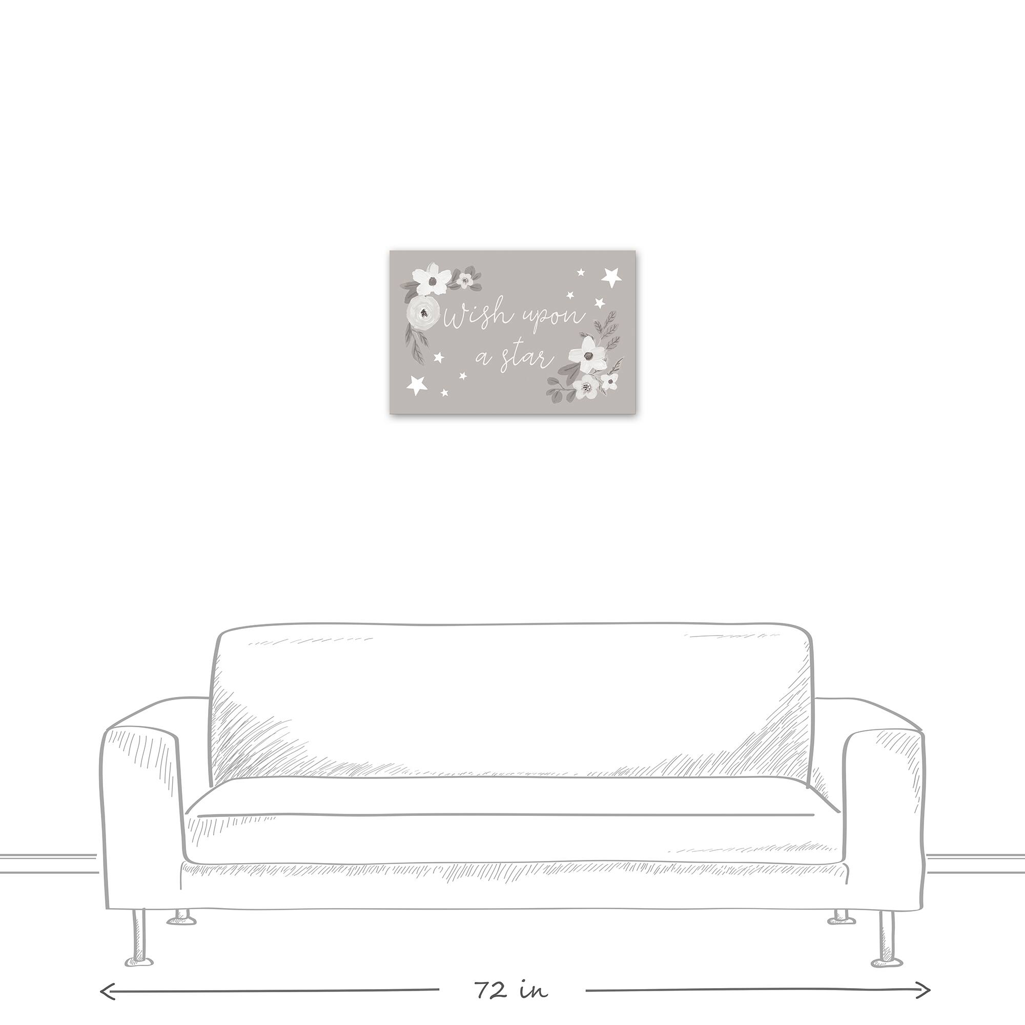 Wish Upon A Star 24" x 16" Canvas Wall Art
